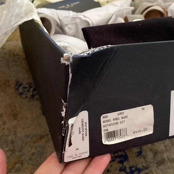 NWT rag & bone Mari Sandals  6 - Picture 9 of 10